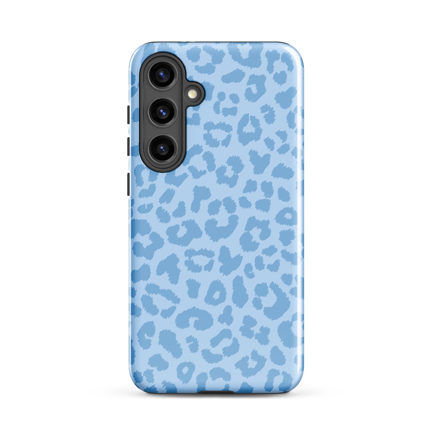 Blue Leopard Samsung Case