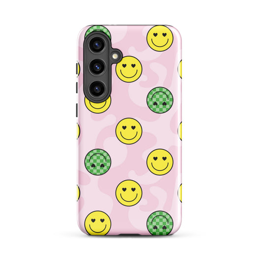 Preppy Smiley Faces Samsung Case