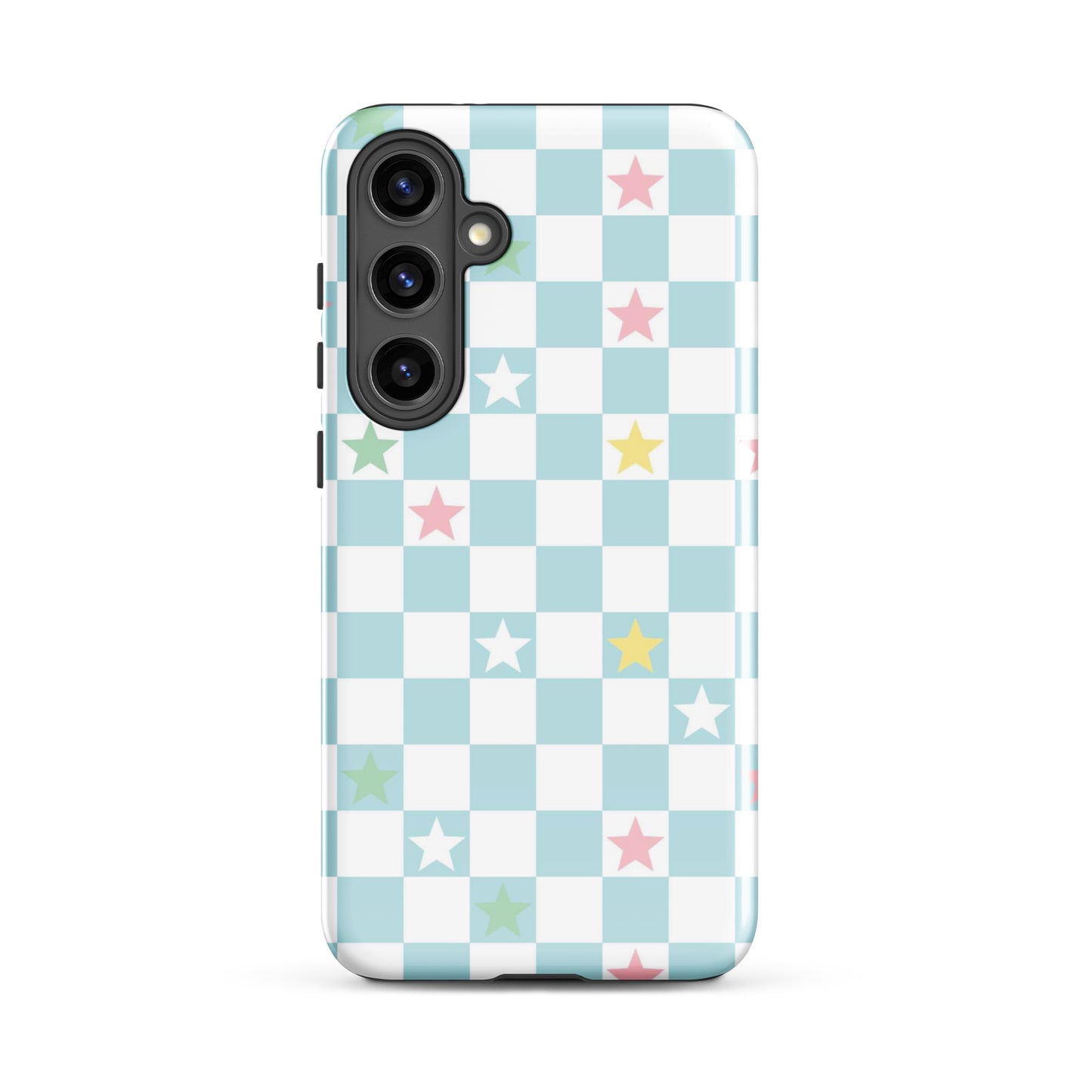 Stars Checkered Samsung Case