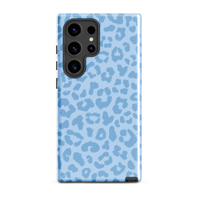 Blue Leopard Samsung Case