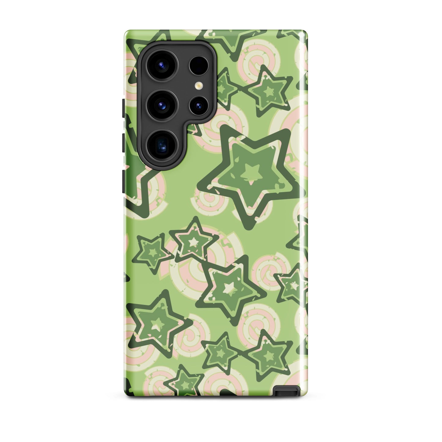 Y2K Green Star Samsung Case