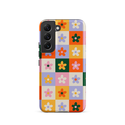 Patchwork Flowers Samsung Case