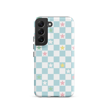 Stars Checkered Samsung Case