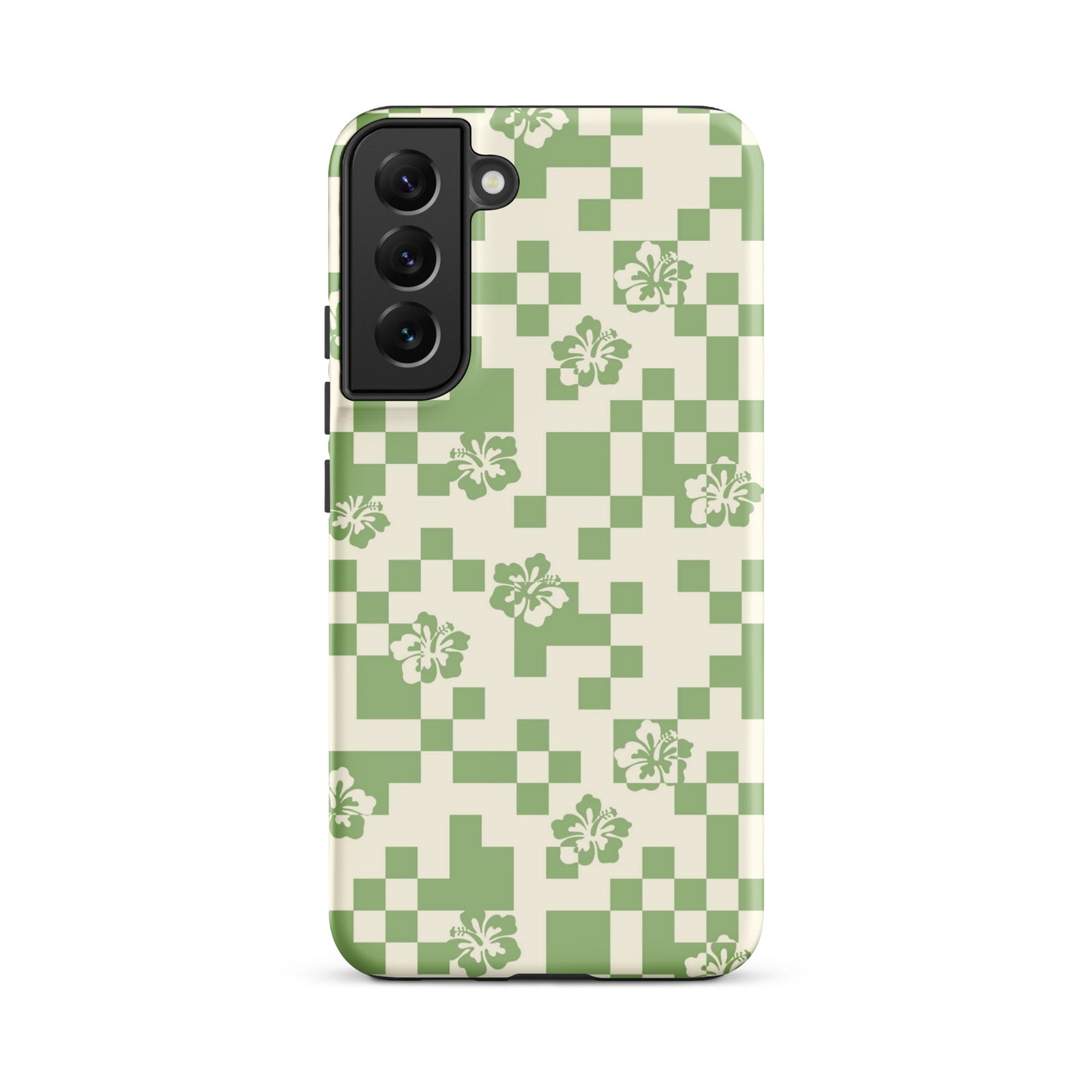 Green Hibiscus Samsung Case