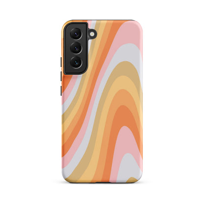 Rainbow Waves Samsung Case