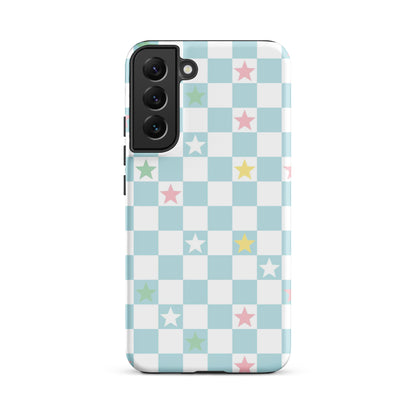 Stars Checkered Samsung Case