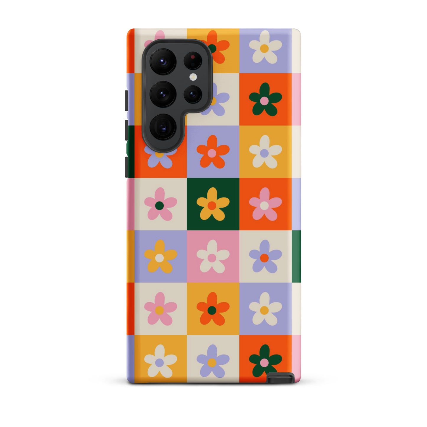 Patchwork Flowers Samsung Case