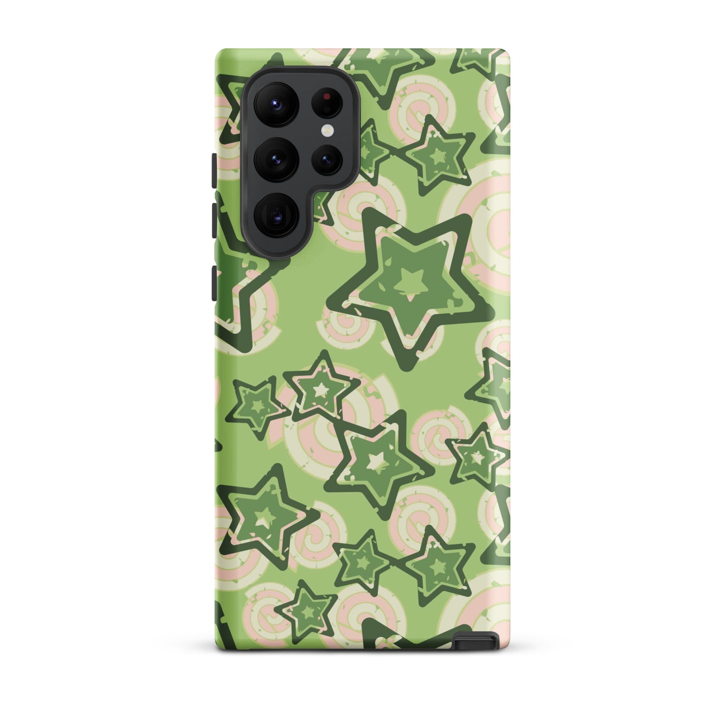 Y2K Green Star Samsung Case