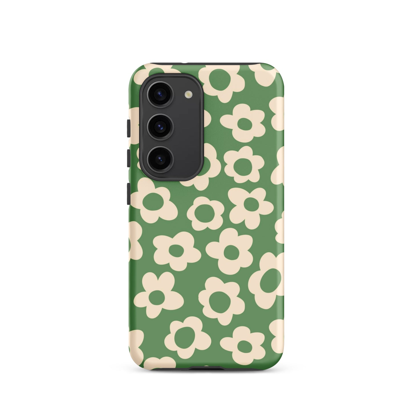 Green Las Flores Samsung Case