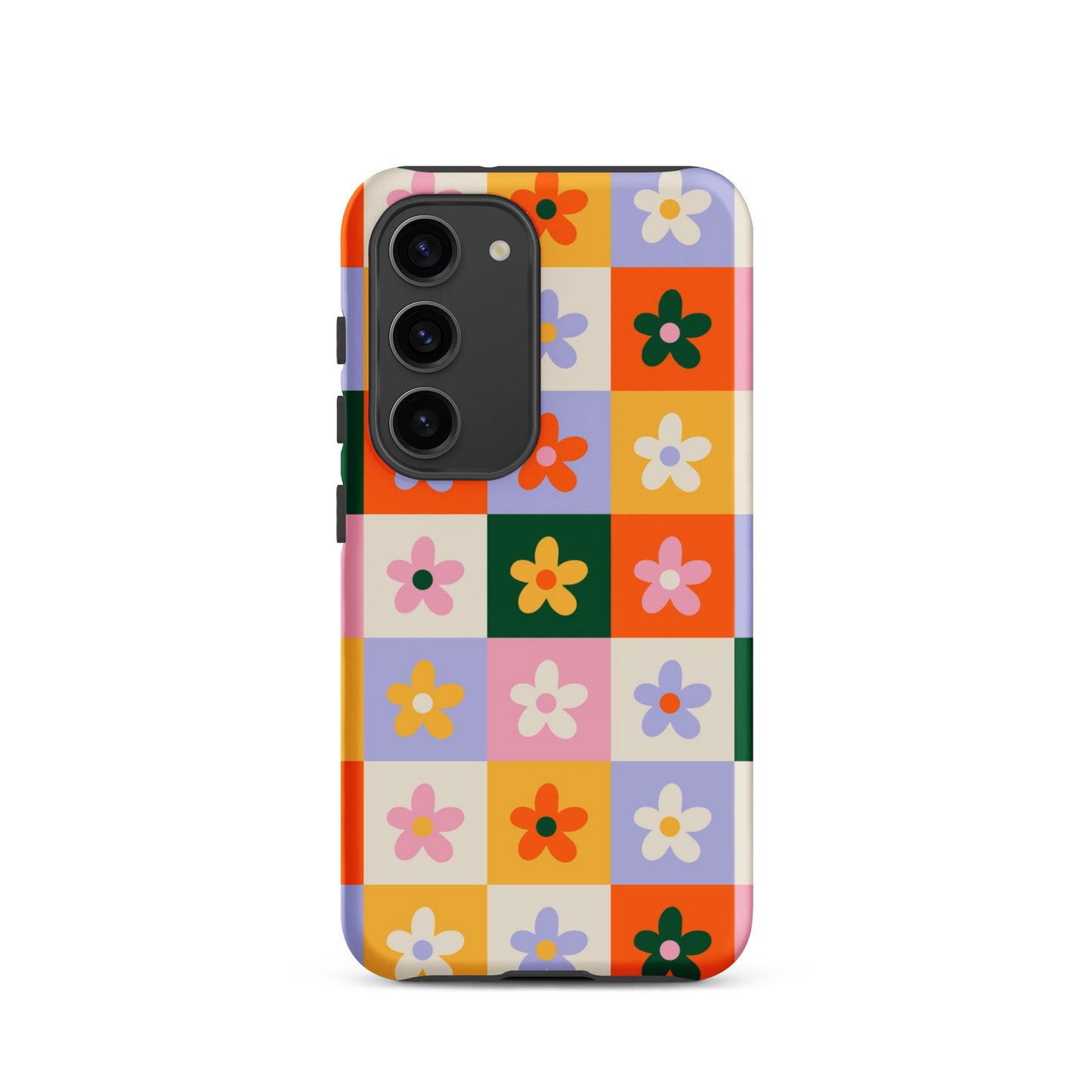 Patchwork Flowers Samsung Case