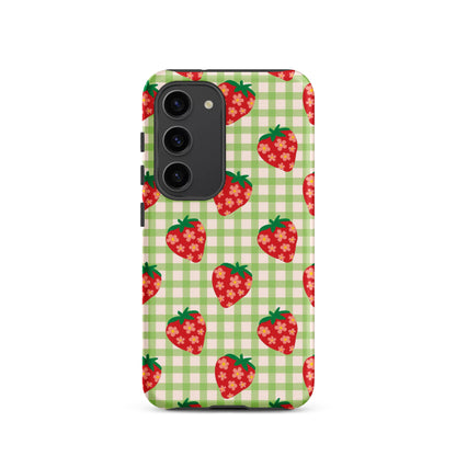 Strawberry Picnic Samsung Case