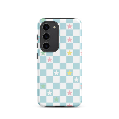 Stars Checkered Samsung Case