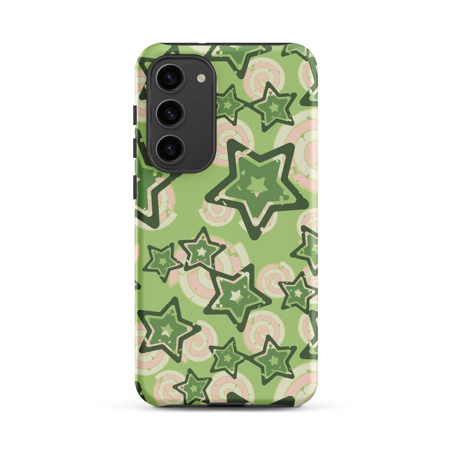 Y2K Green Star Samsung Case