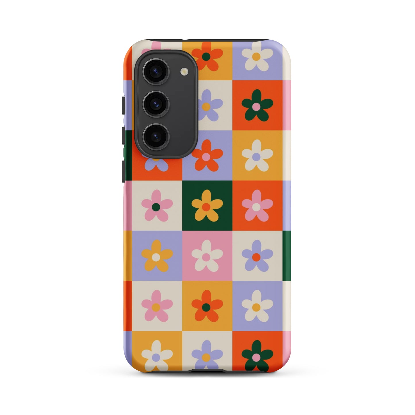 Patchwork Flowers Samsung Case