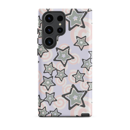 Y2K Gray Star Samsung Case