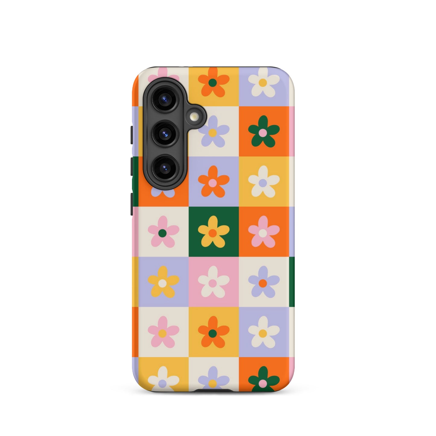 Patchwork Flowers Samsung Case