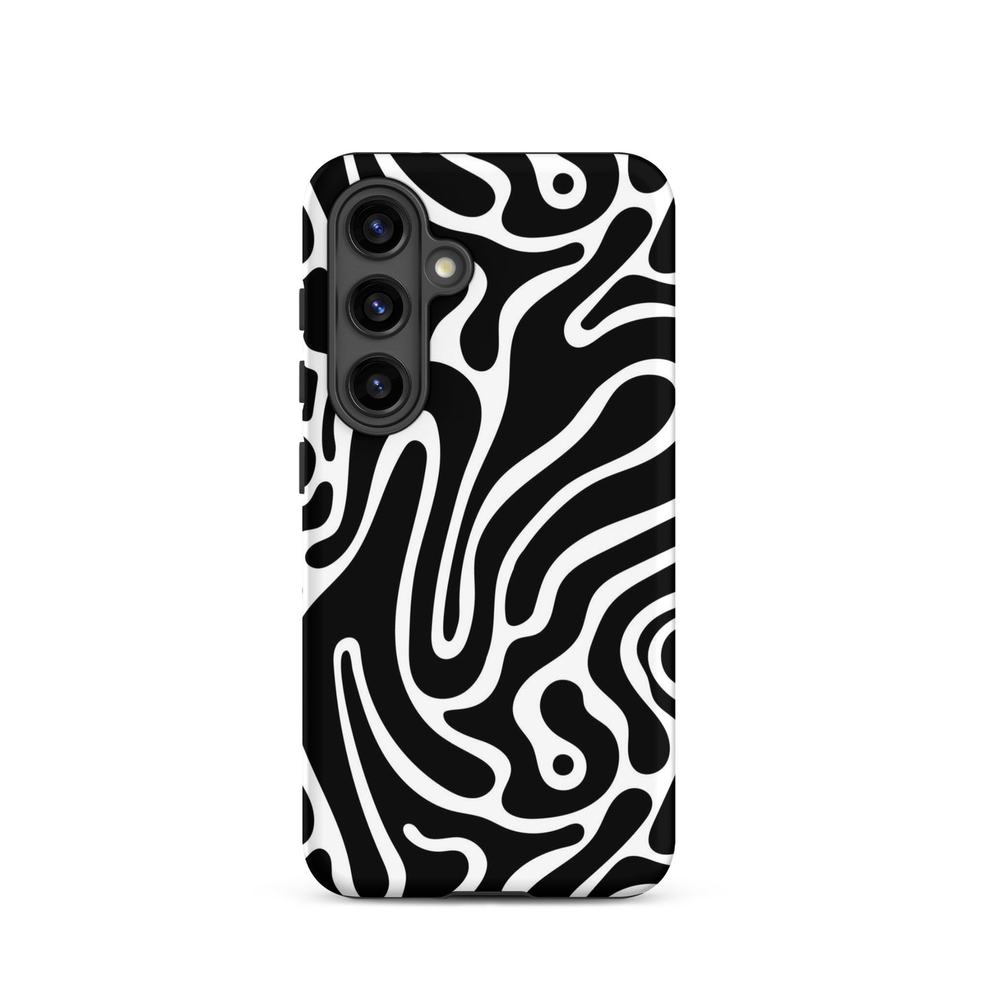 Wavy Noir Samsung Case