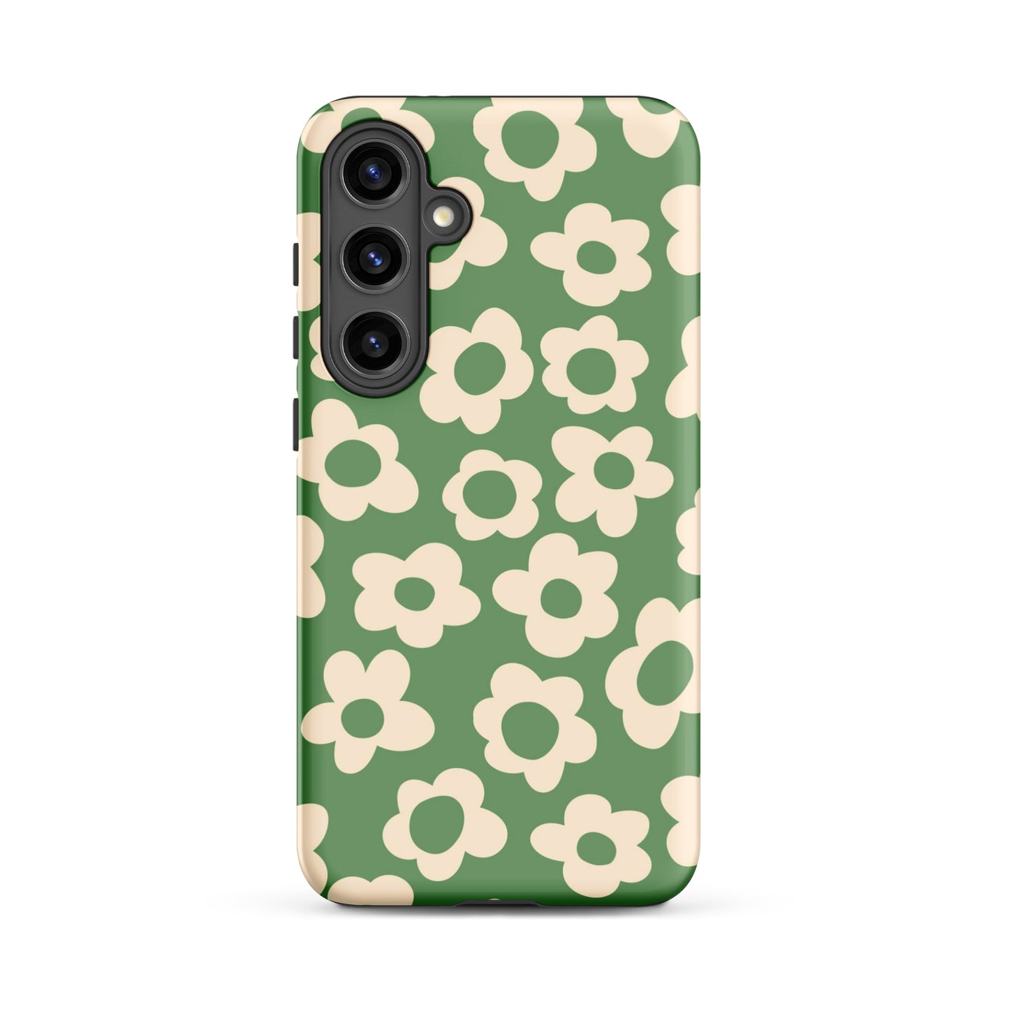 Green Las Flores Samsung Case