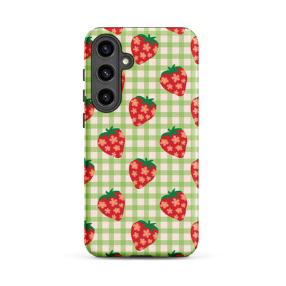 Strawberry Picnic Samsung Case