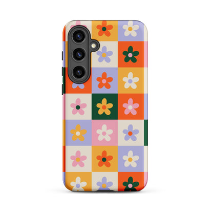 Patchwork Flowers Samsung Case