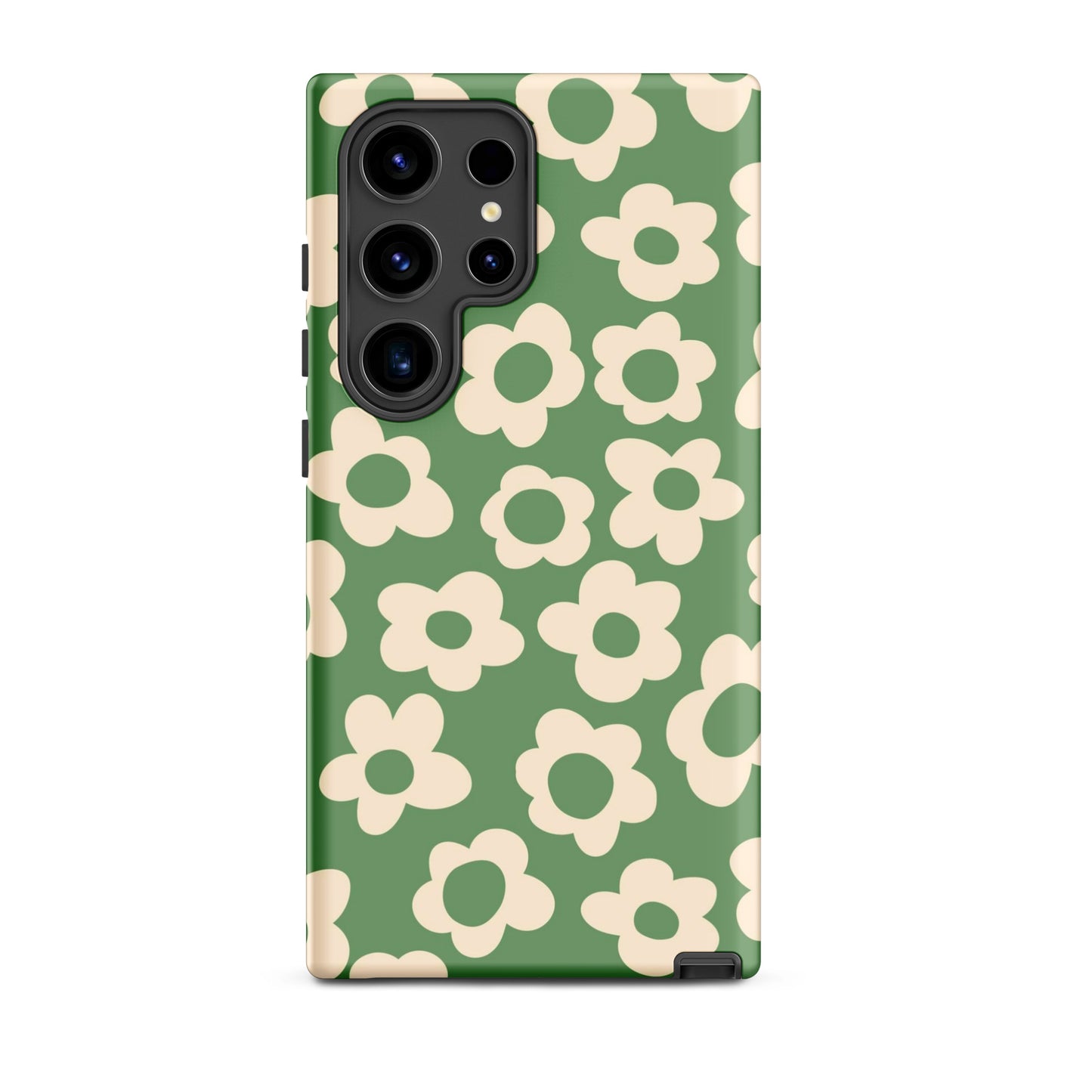 Green Las Flores Samsung Case