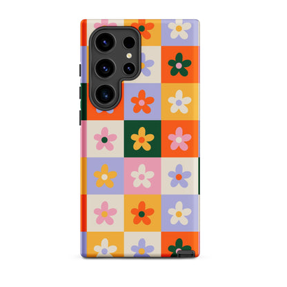 Patchwork Flowers Samsung Case