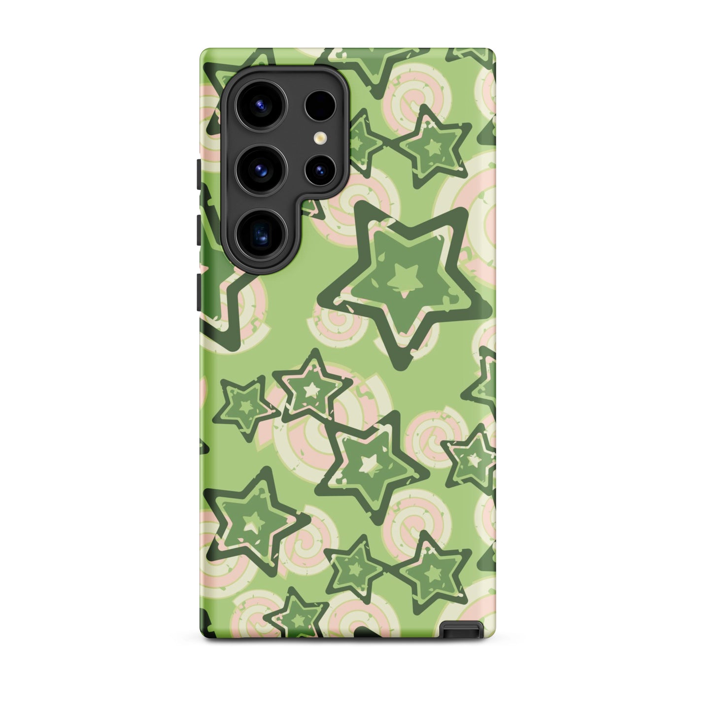 Y2K Green Star Samsung Case