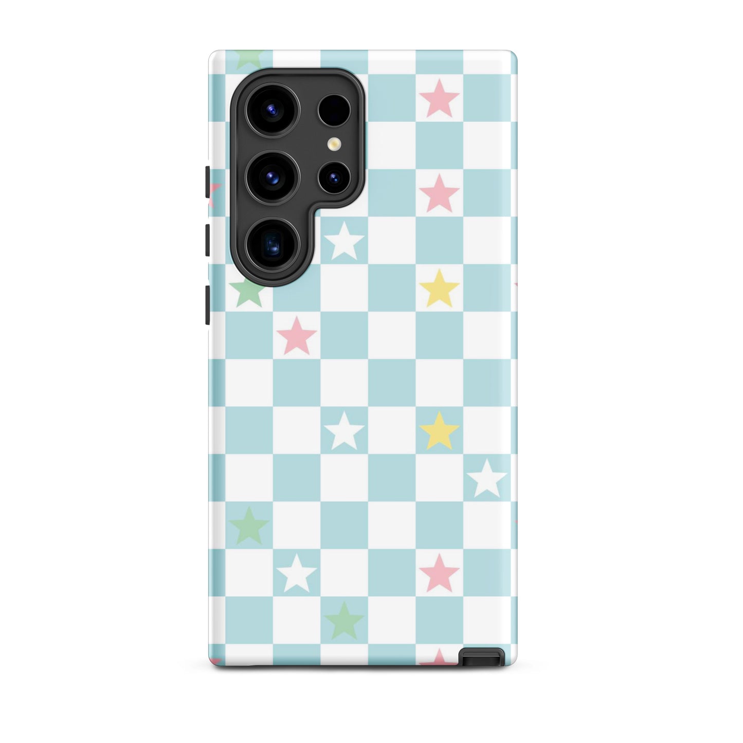 Stars Checkered Samsung Case